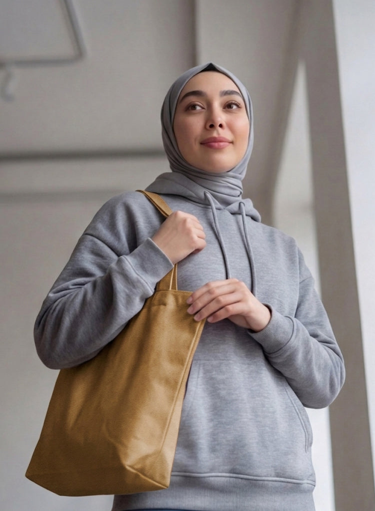 Leather - Peanut Brown Tote Bag Trendy Home