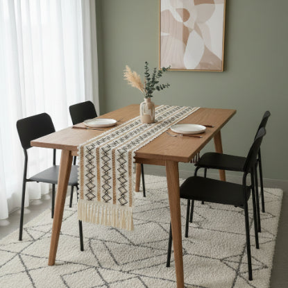 Crochet - Tribal & Ebony Table Runner Trendy Home