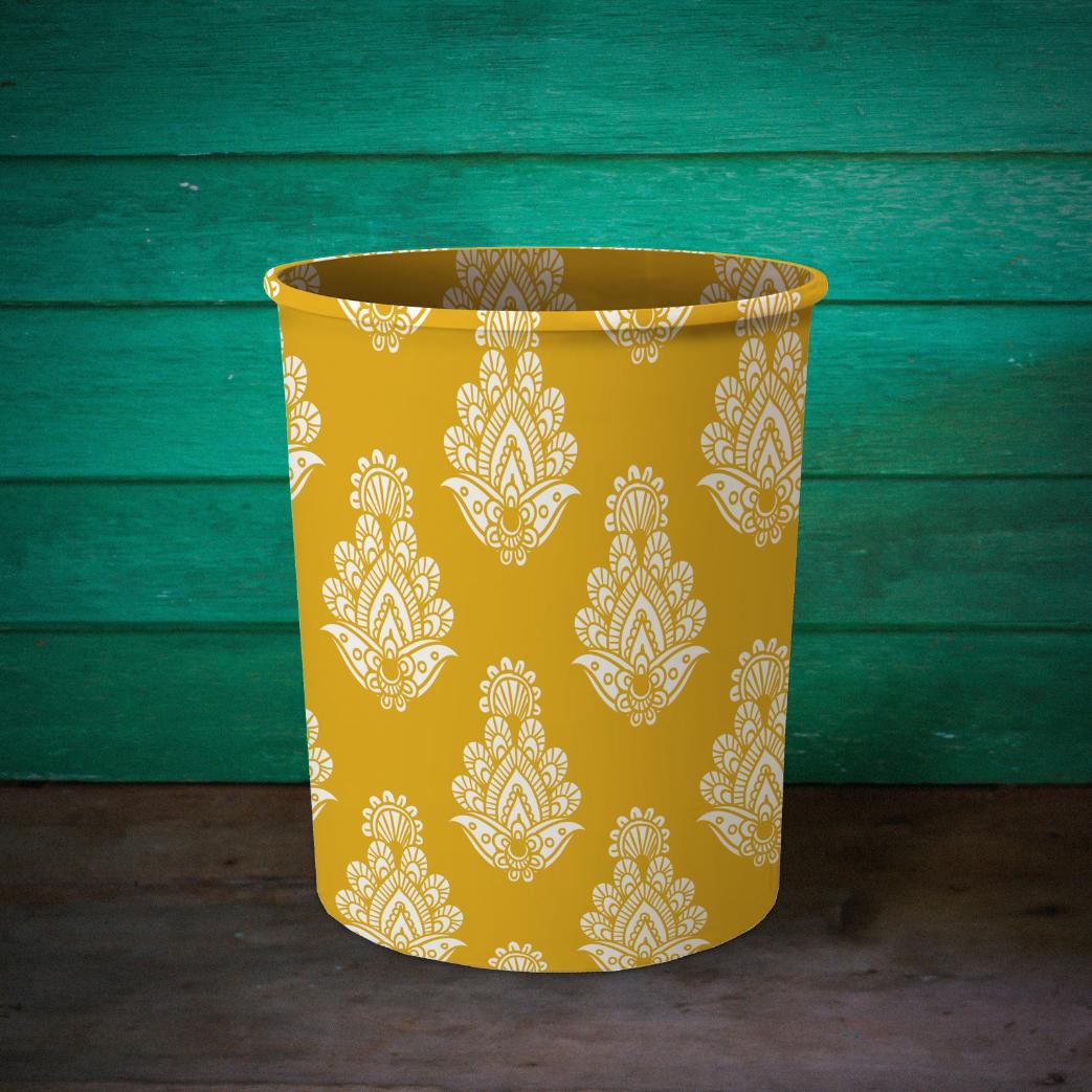 Printed - Ethnic Dustbin Trendy Home