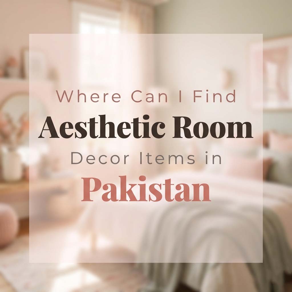 Where Can I Find Aesthetic Room Decor Items in Pakistan