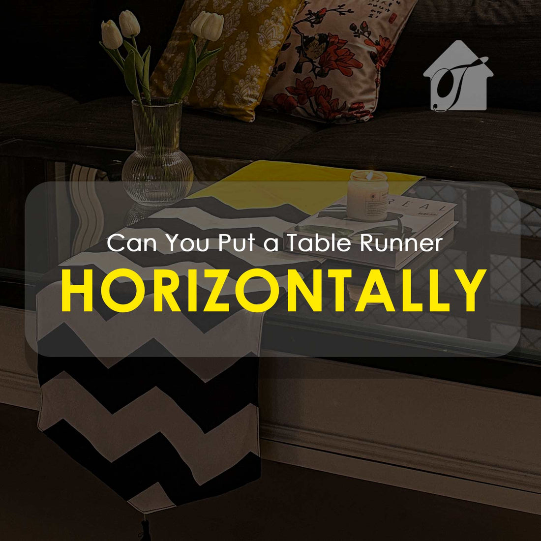 Can You Put a Table Runner Horizontally in Pakistan?