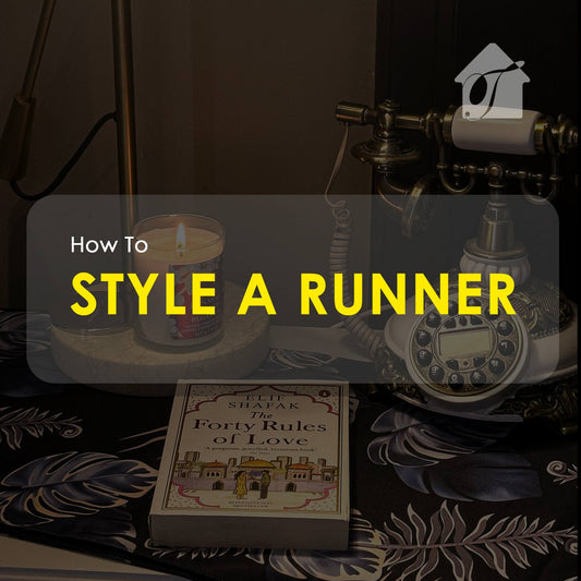 How to Style a Table Runner?