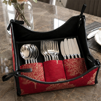 Shanghai - Ruby Cutlery Tray