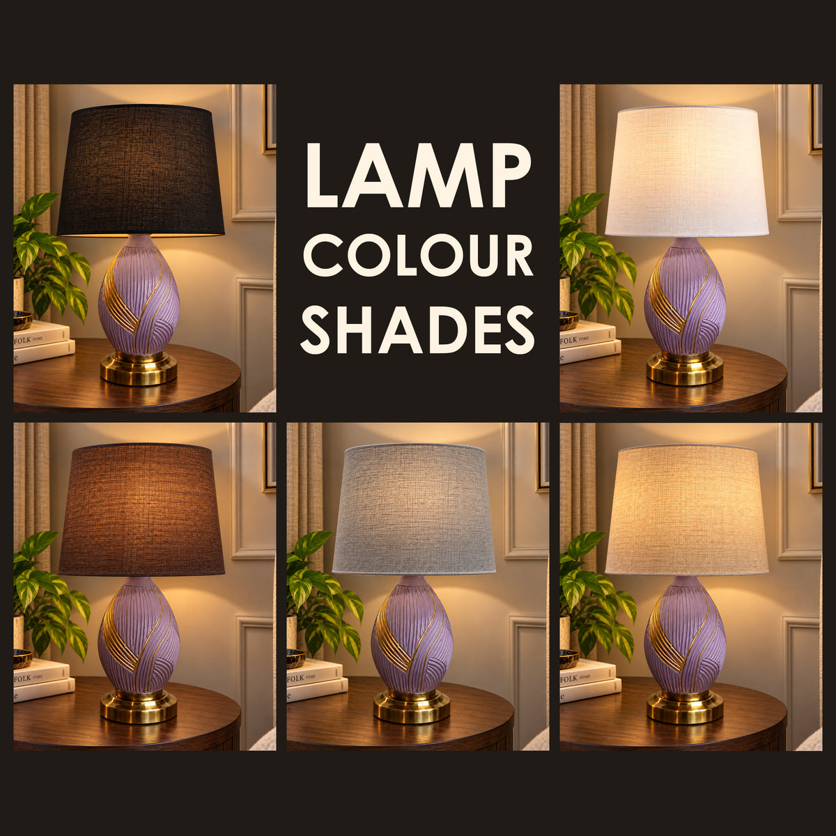 Lavender Table Lamp