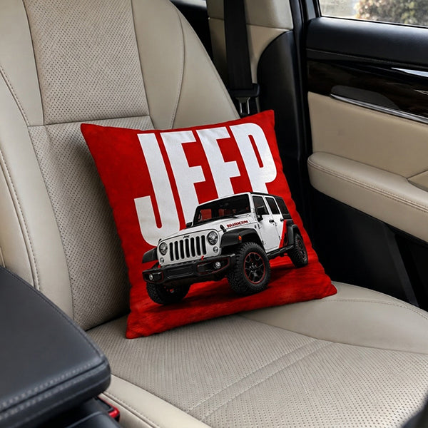 Jeep Off-Road Icon Cushion Cover Trendy Home