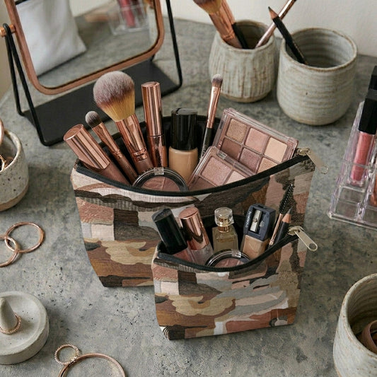 Printed - Artisan Mosaic Cosmetic Pouch Trendy Home