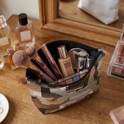 Printed - Artisan Mosaic Cosmetic Pouch Trendy Home