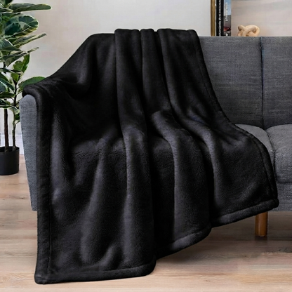 Cat Fur - Obsidian Sofa Throws
