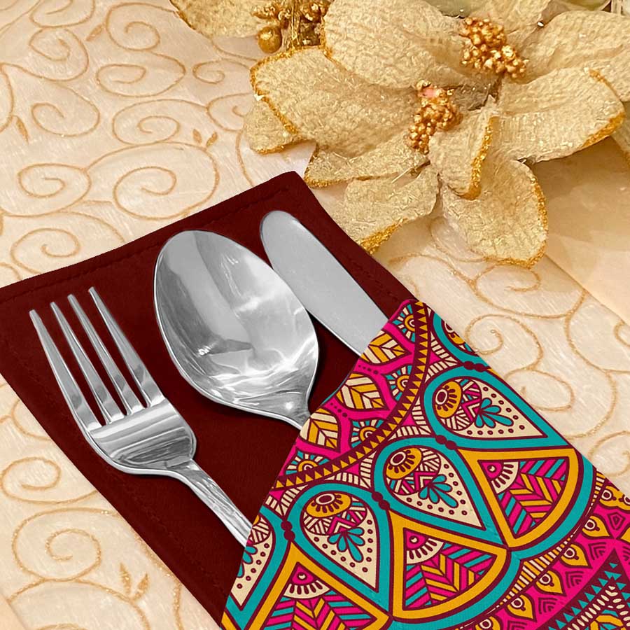 Printed - Remenoir Cutlery Pouch Trendy Home