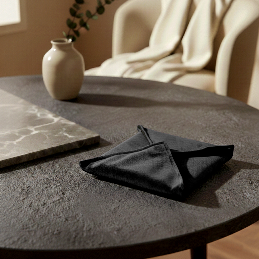Malai Velvet - Black Roti Kapra Trendy Home