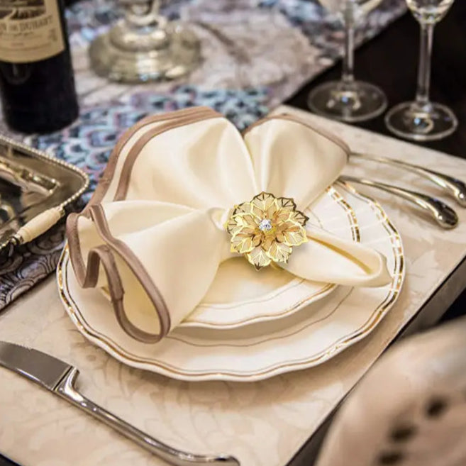 Flower Napkin Holder Trendy Home