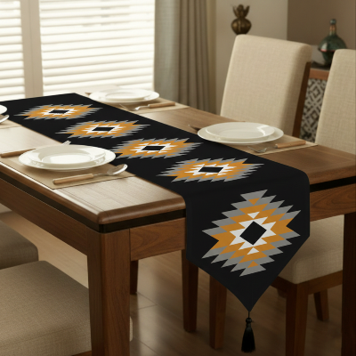 Printed - Zuko Table Runner Trendy Home