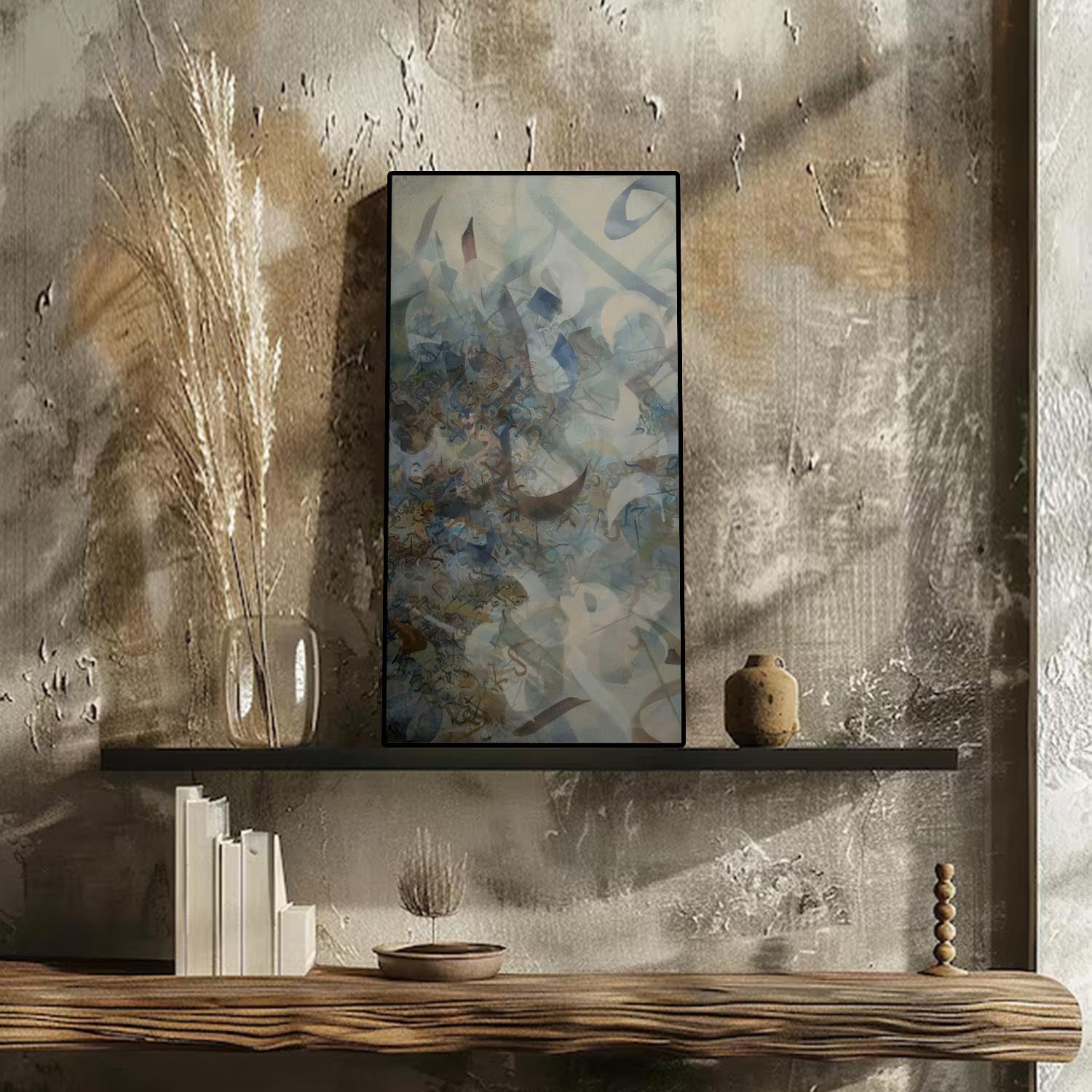 Arabic Typography Art Portrait trendy home