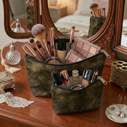 Malai Velvet - Fawn Cosmetic Pouch Trendy Home