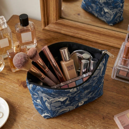 Printed - Midnight Weave Cosmetic Pouch Trendy Home