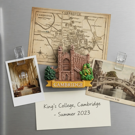 Cambridge University Fridge Magnet trendy home