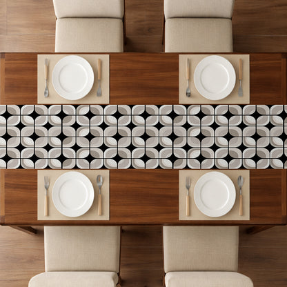 Printed - Retro Slate Table Runner Trendy Home