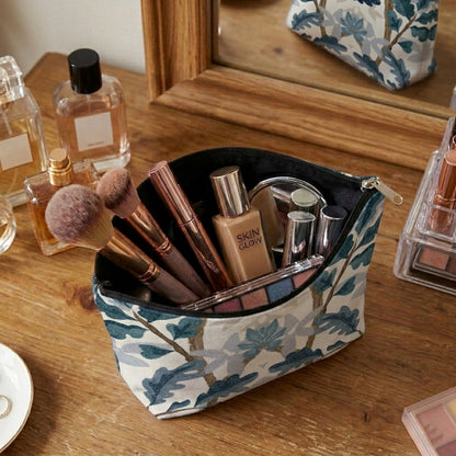 Printed - Blue Oak Cosmetic Pouch Trendy Home