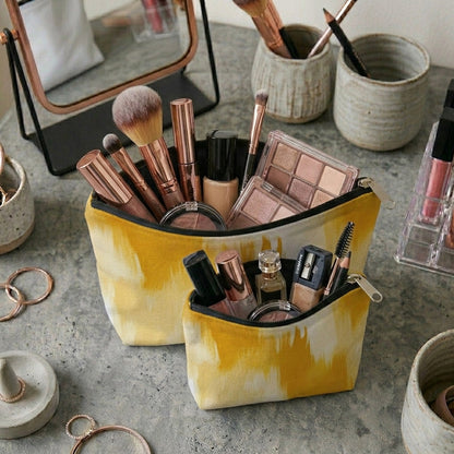 Printed - Solar Brushstroke Cosmetic Pouch Trendy Home