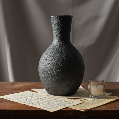 Manor Flask - Carbon Studio Vase Trendy Home