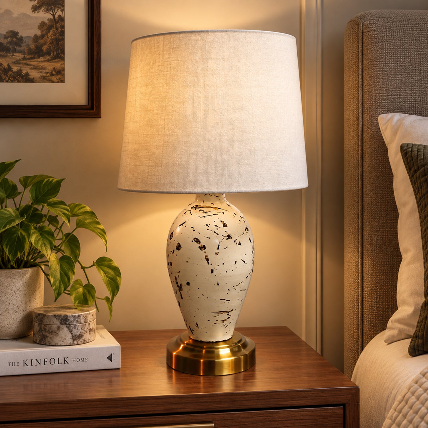 Ivory Arc Table Lamp