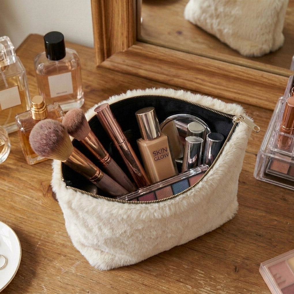 Cat Fur - Oasis Cosmetic Pouch Trendy Home