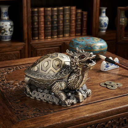 Metallic - Dragon Ashtray trendy home