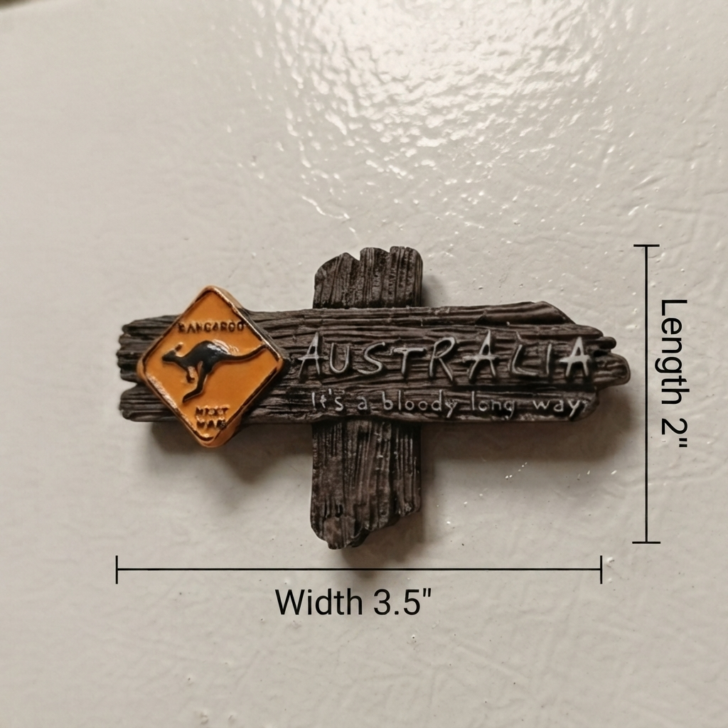 Resin - Australia Fridge Magnet