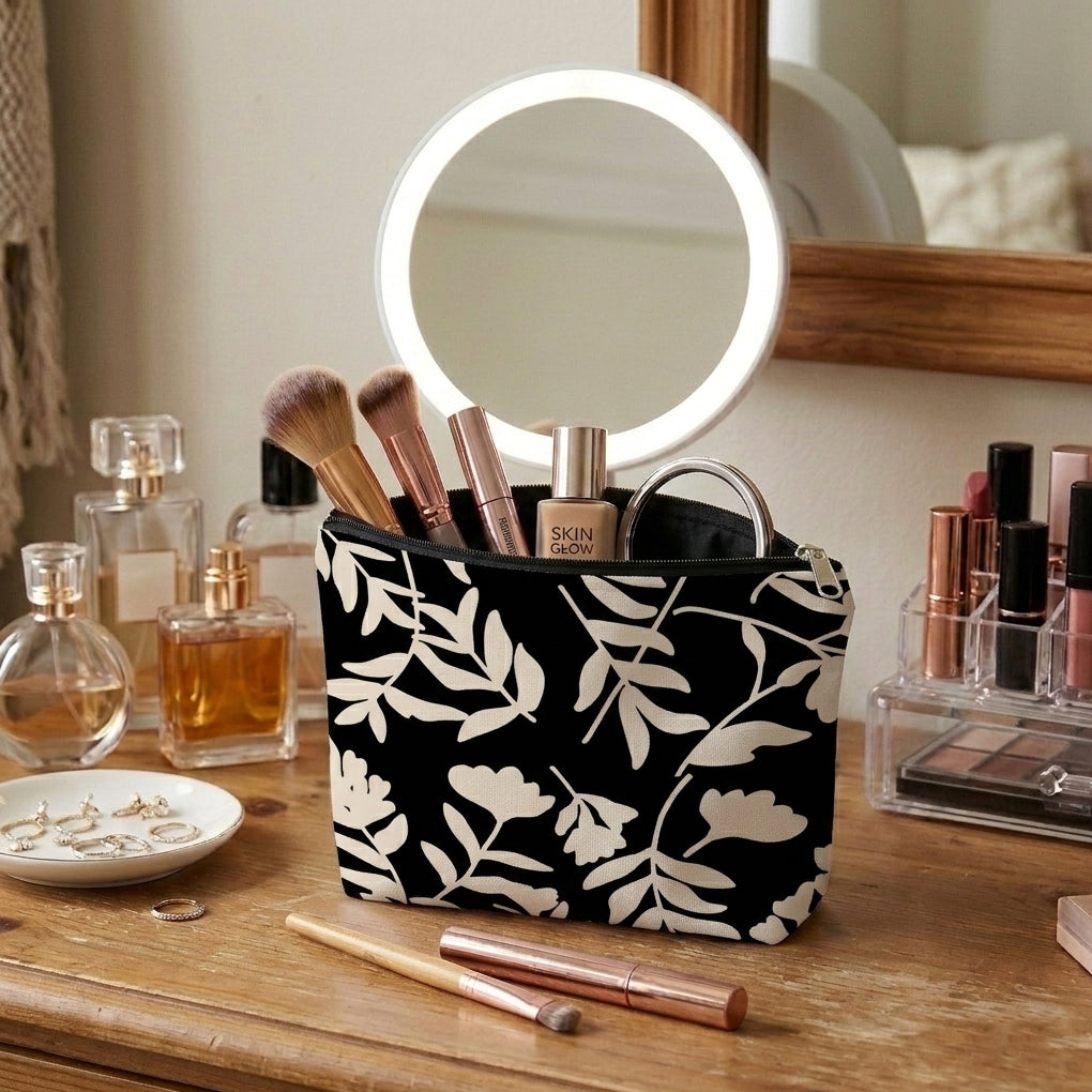 Printed - Luna Meadows Cosmetic Pouch Trendy Home
