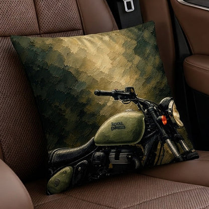 Vintage Royal Rider Cushion Cover Trendy Home