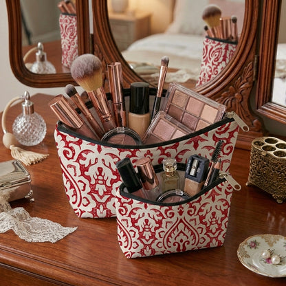 Printed - Rubine Cosmetic Pouch Trendy Home