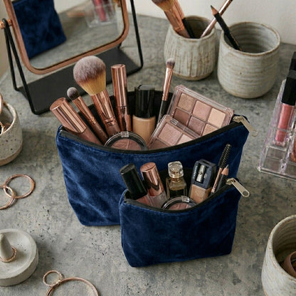 Malai Velvet - Midnight Cosmetic Pouch Trendy Home