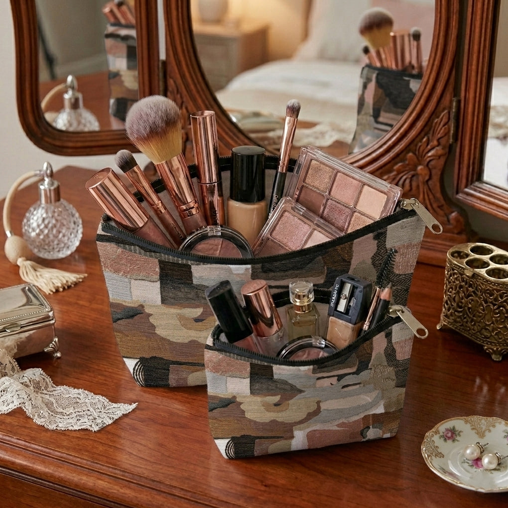 Printed - Artisan Mosaic Cosmetic Pouch Trendy Home