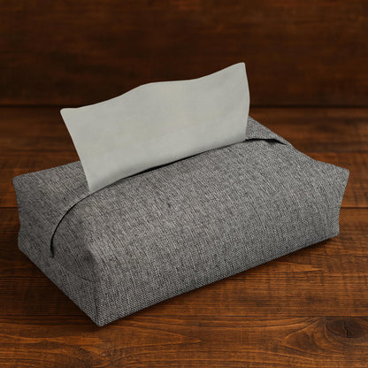 Fine Jute - Ash Tissue Box Trendy Home