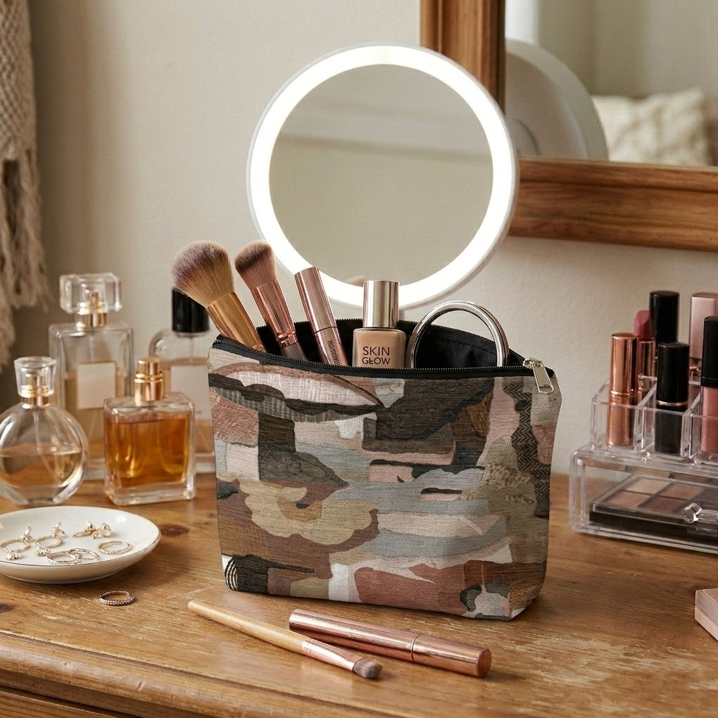 Printed - Artisan Mosaic Cosmetic Pouch Trendy Home