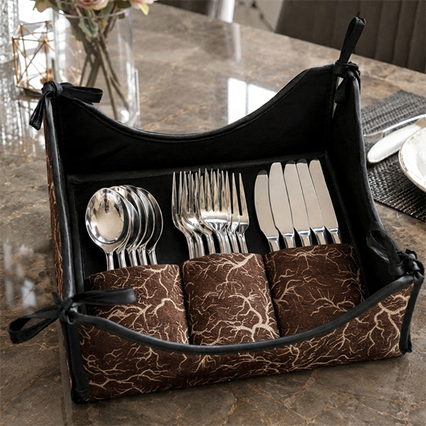 Shanghai - Khaki Cutlery Tray