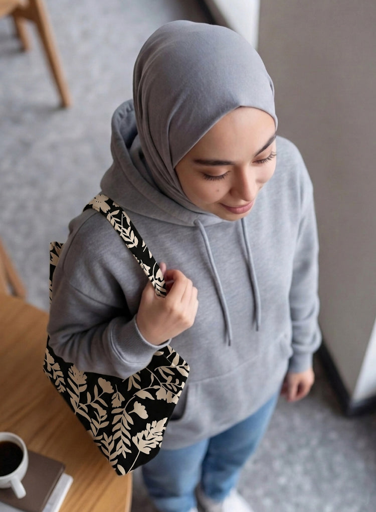 Printed - Luna Meadows Tote Bag Trendy Home
