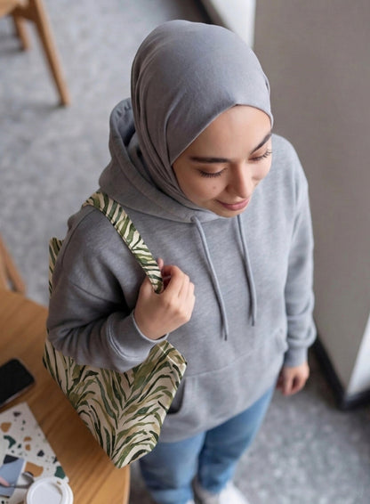 Printed - Sage Serengeti Tote Bag Trendy Home