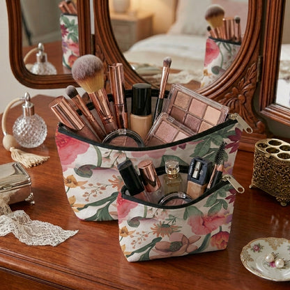 Printed - Meadows Flora Cosmetic Pouch Trendy Home