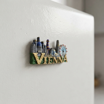 Resin - Vienna Fridge Magnet