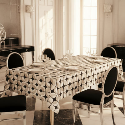 Printed - Retro Slate Tablecloth Trendy Home
