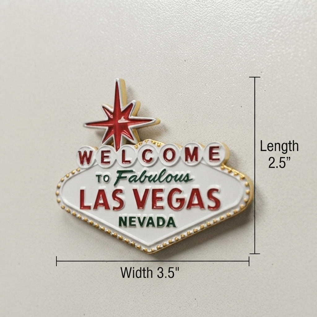 Las Vegas Welcome Sign Fridge Magnet trendy home