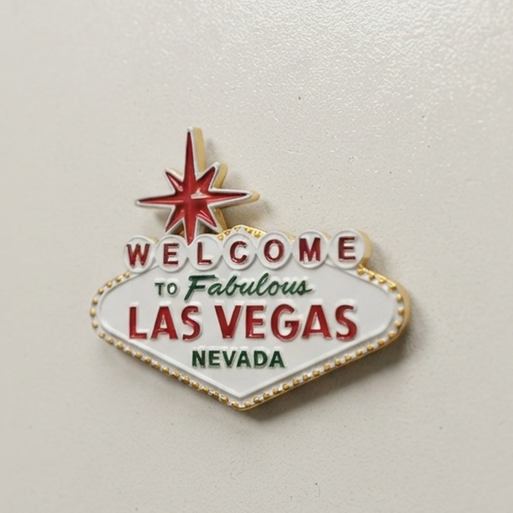 Las Vegas Welcome Sign Fridge Magnet trendy home