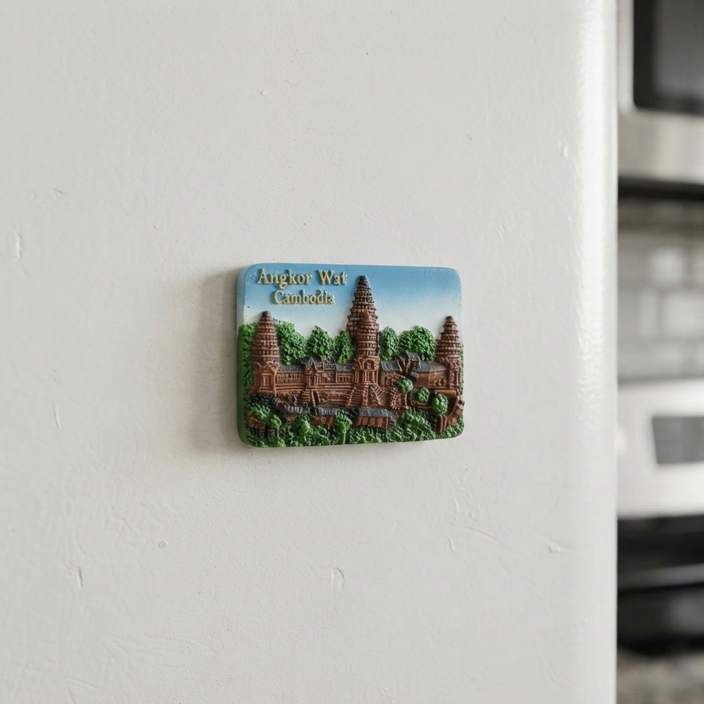 Angkor Wat Cambodia Fridge Magnet trendy home