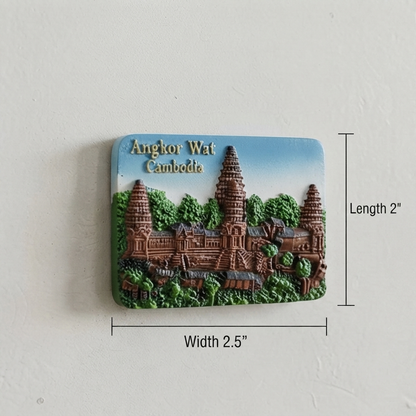 Angkor Wat Cambodia Fridge Magnet trendy home