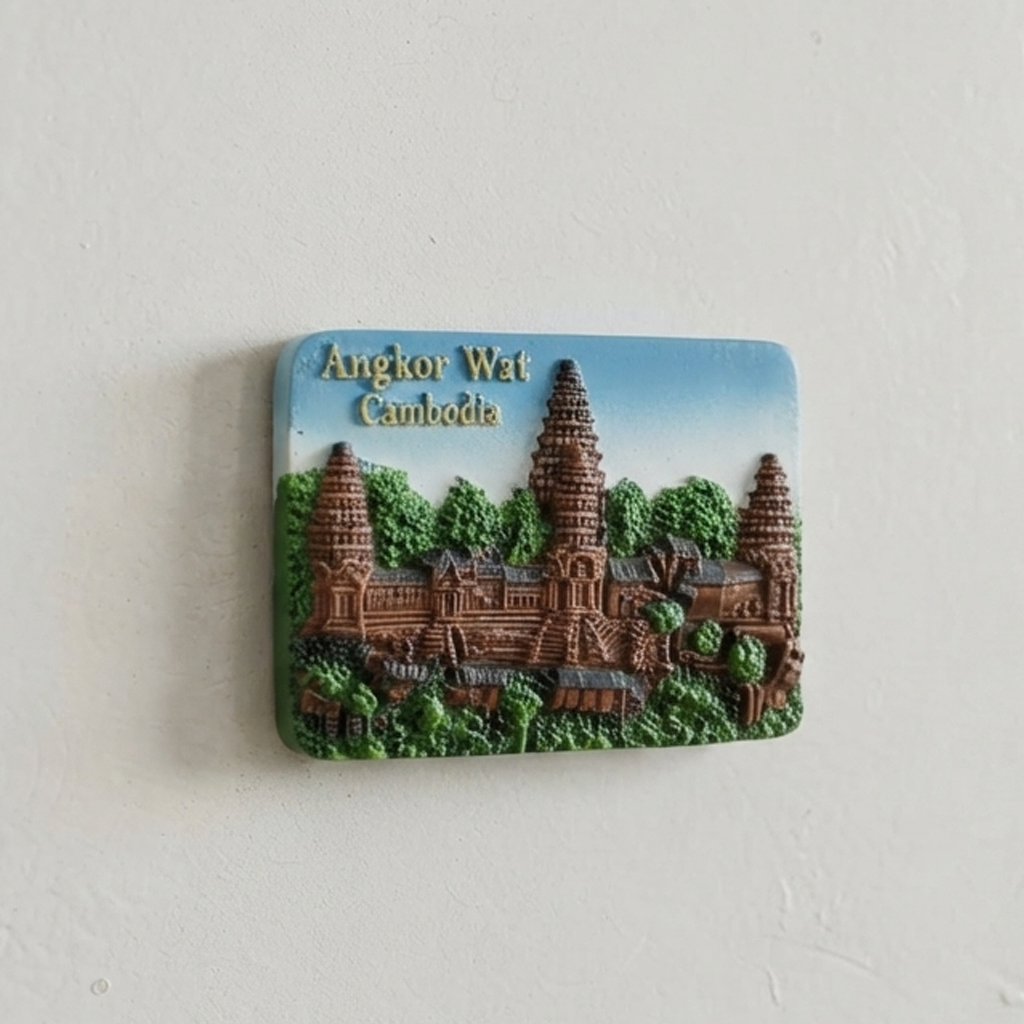 Angkor Wat Cambodia Fridge Magnet trendy home