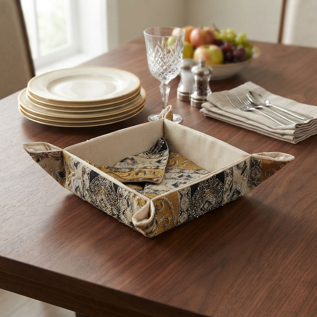 Hand Sequin - Spot Black Breadbasket