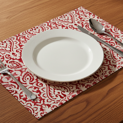 Printed - Rubine Table Mat Trendy Home