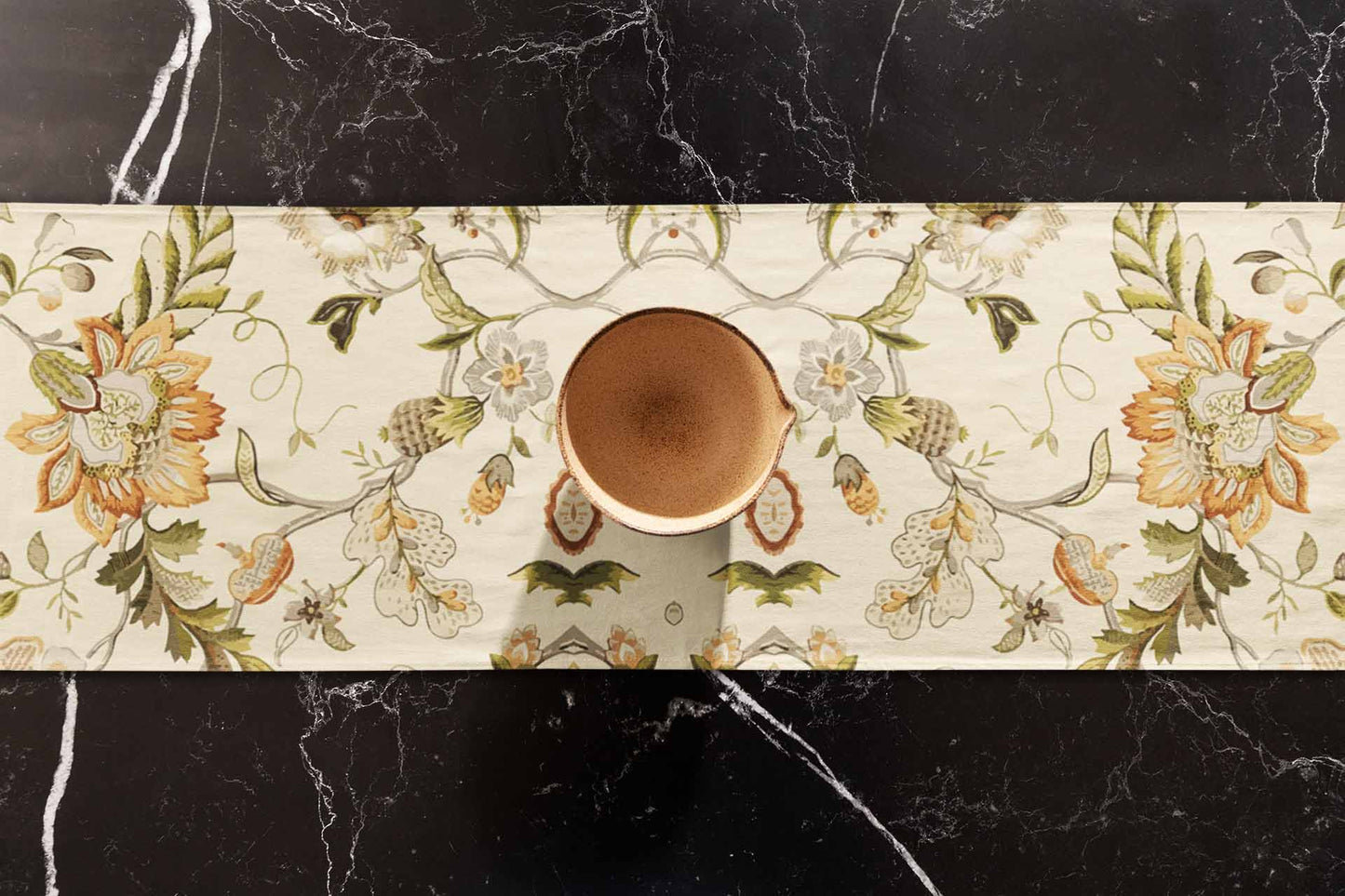 Printed - Beige Fort Table Runner Trendy Home