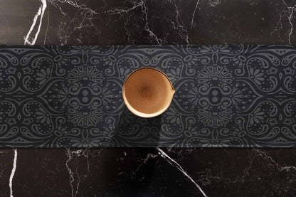 Black Pearls Table Runner Trendy Home